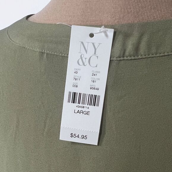 New York & Company Sage Blouse Size Large NWT - Picture 10 of 12